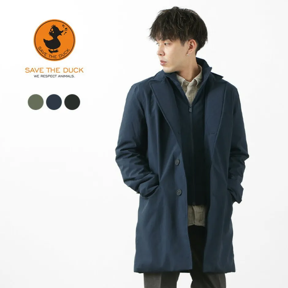 Coats^SAVE THE DUCK / Helmut Recycled Synthetic Down Chester Coat