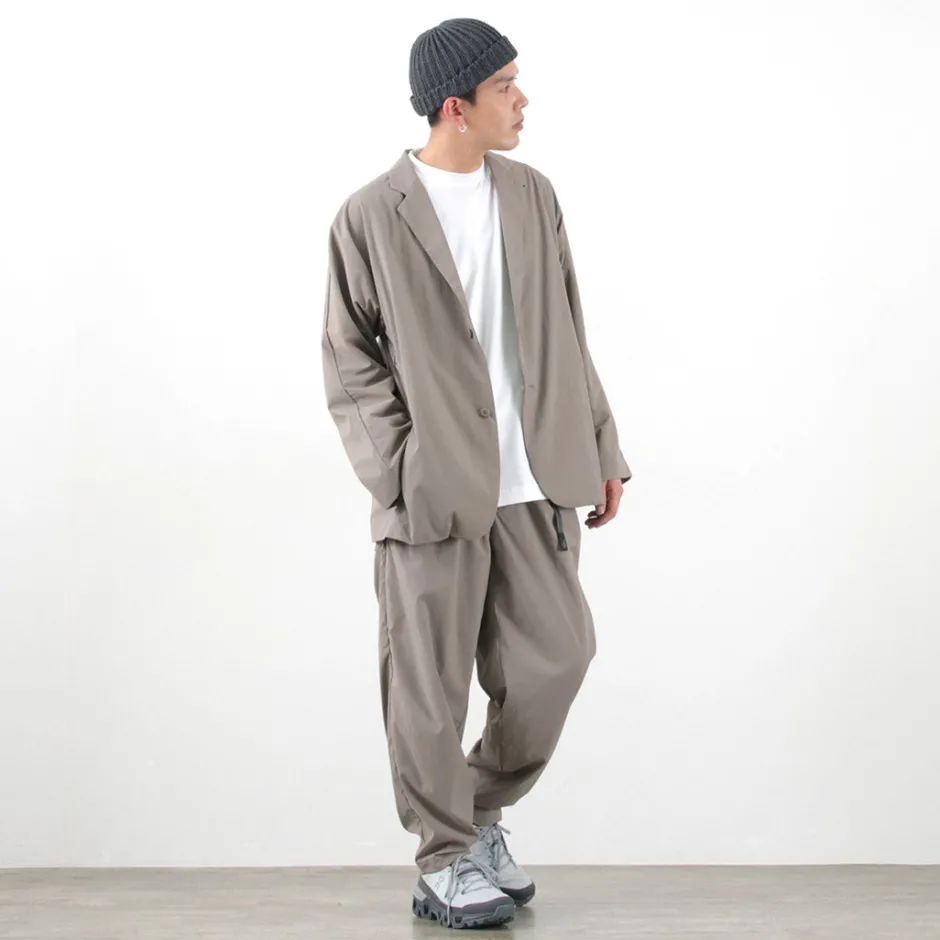 Trousers^SI / Packable Sheen Easy Pants