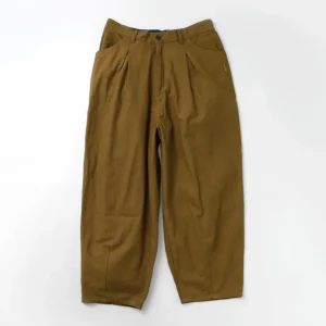 Trousers^SLOW HANDS / Back Satin Poofy Tuck Pants