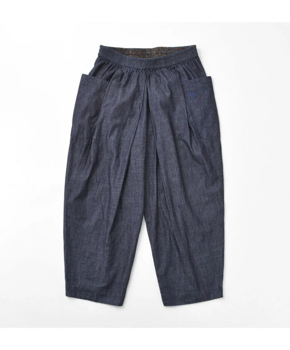 Trousers^SLOW HANDS / Light Denim Beach Pants