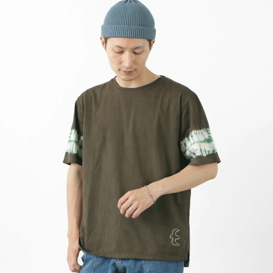 T-Shirts^SLOW HANDS / Tie-Dye Sleeve T-Shirt
