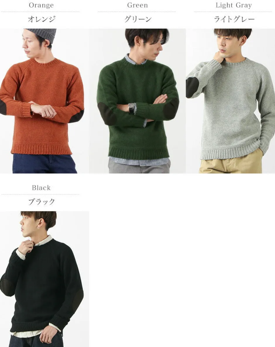 Knits^SOGLIA / LANDNOAHBritish Wool Crewneck Sweater