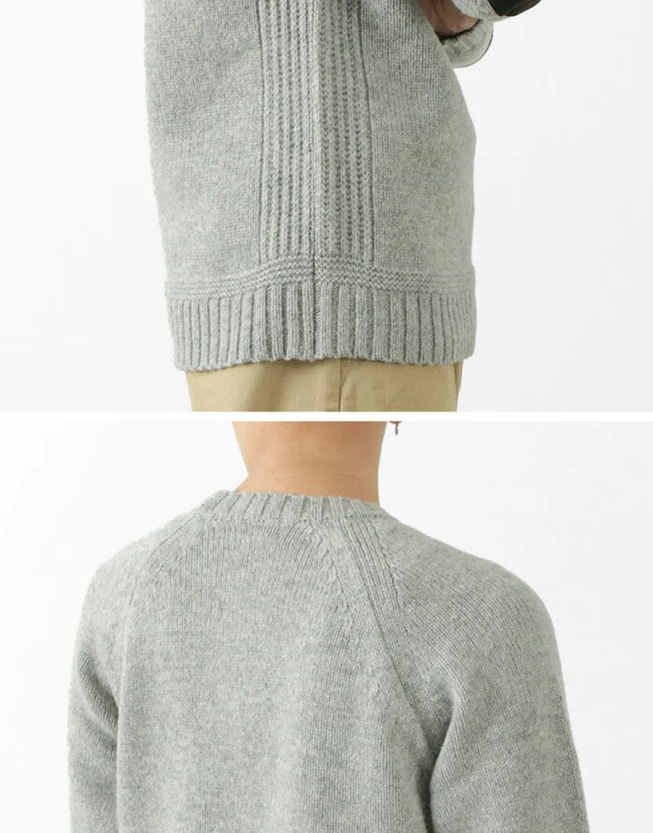 Knits^SOGLIA / LANDNOAHBritish Wool Crewneck Sweater