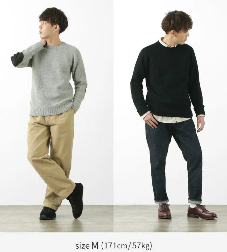 Knits^SOGLIA / LANDNOAHBritish Wool Crewneck Sweater