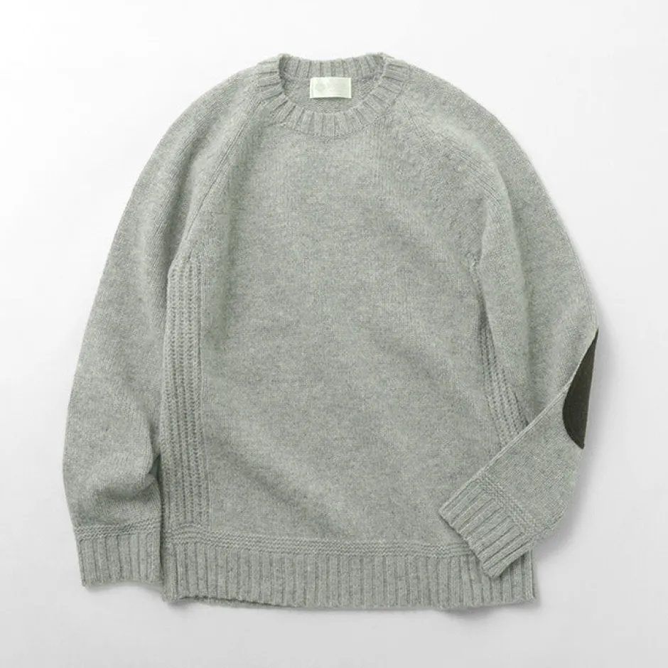 Knits^SOGLIA / LANDNOAHBritish Wool Crewneck Sweater