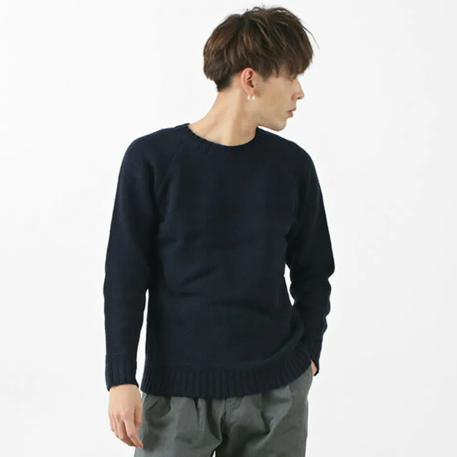 Knits^SOGLIA / LANDNOAHBritish Wool Crewneck Sweater