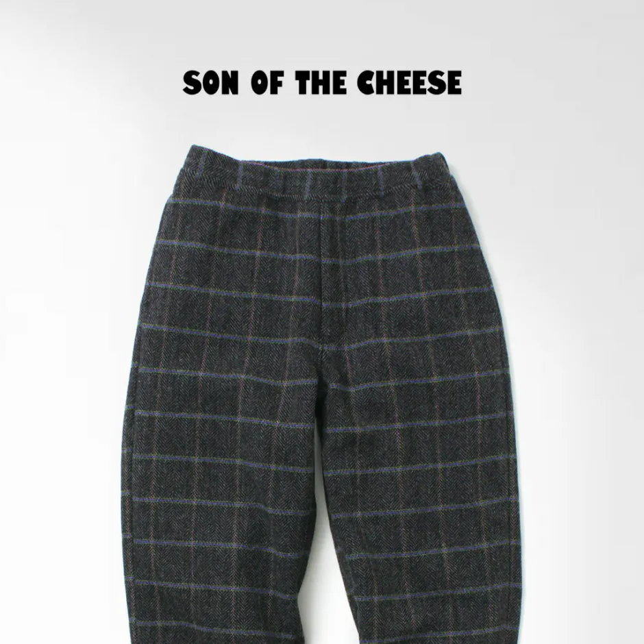Trousers^SON OF THE CHEESE / Easy Check Pants