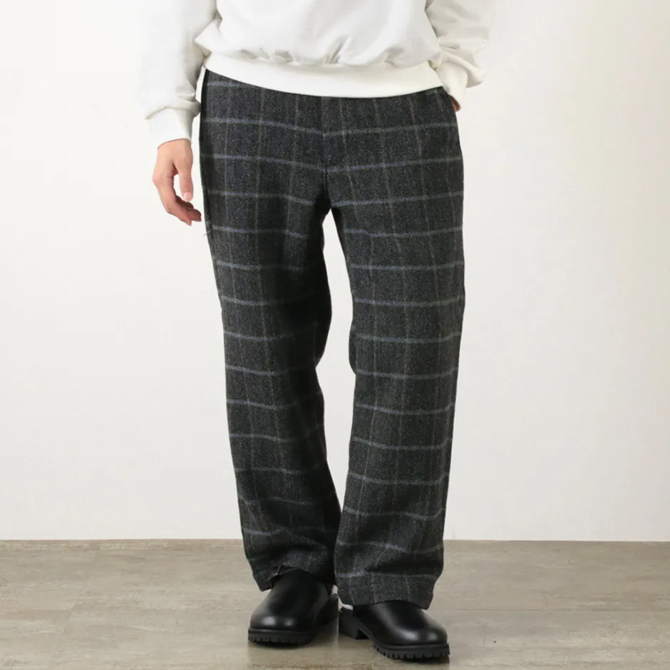 Trousers^SON OF THE CHEESE / Easy Check Pants
