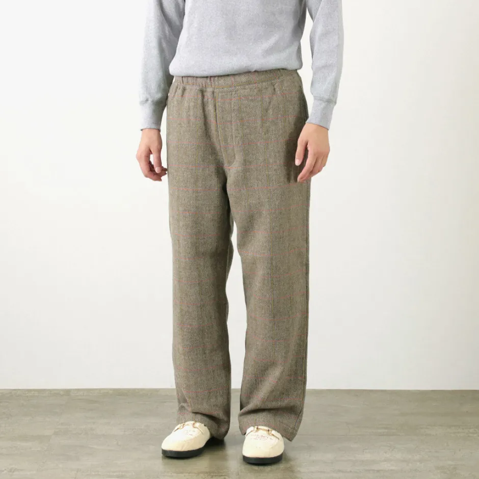 Trousers^SON OF THE CHEESE / Easy Check Pants