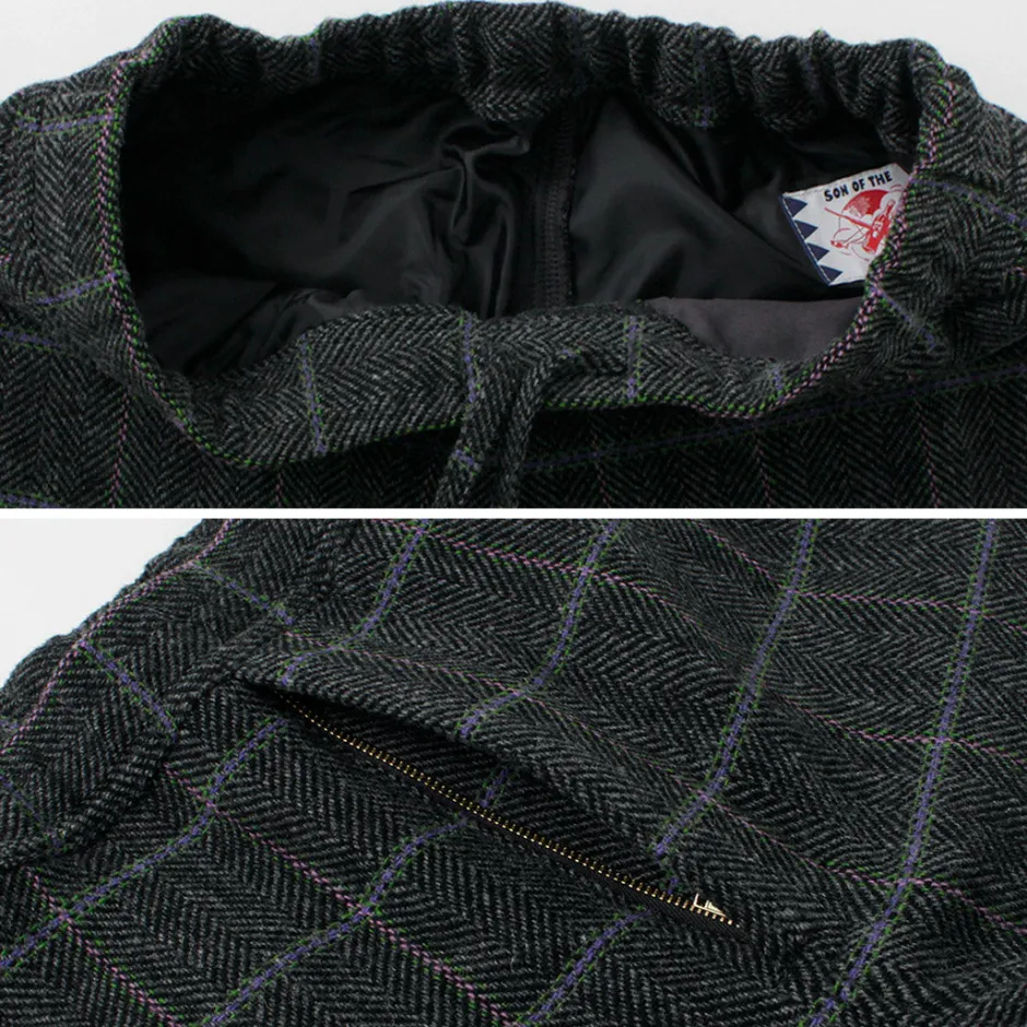 Trousers^SON OF THE CHEESE / Easy Check Pants