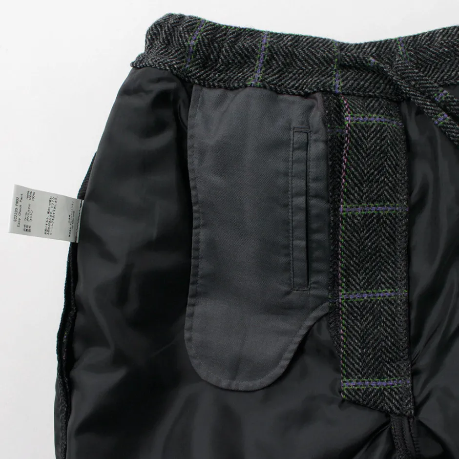 Trousers^SON OF THE CHEESE / Easy Check Pants