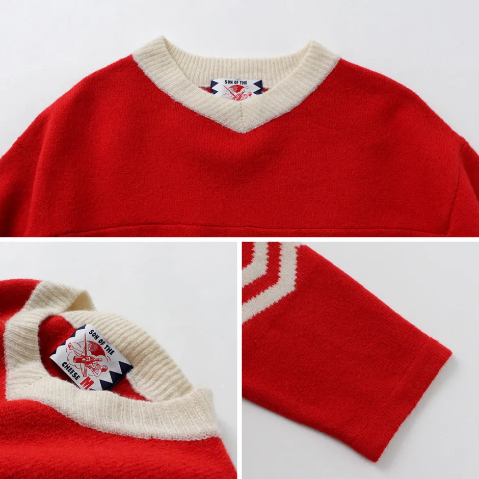 Knits^SON OF THE CHEESE / Hennessy Football Sweater