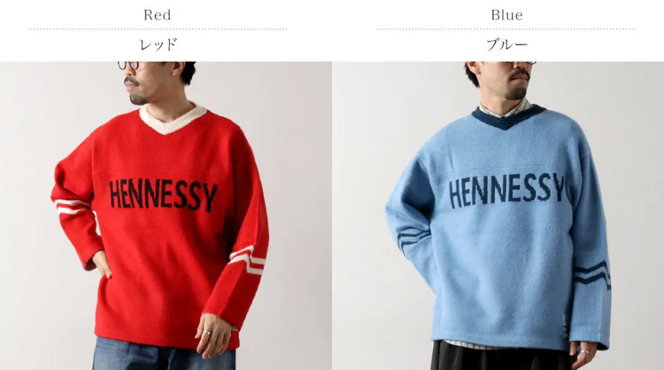 Knits^SON OF THE CHEESE / Hennessy Football Sweater
