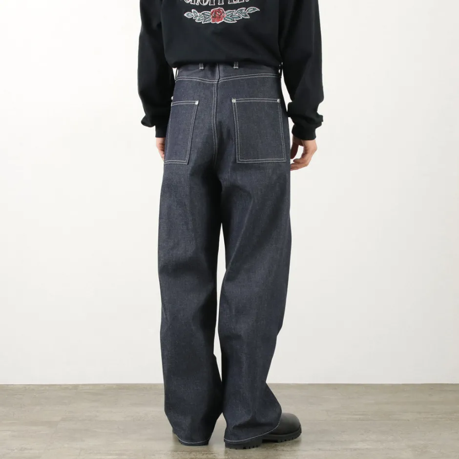 Jeans^SON OF THE CHEESE / Wide 5 Pocket Pants denim