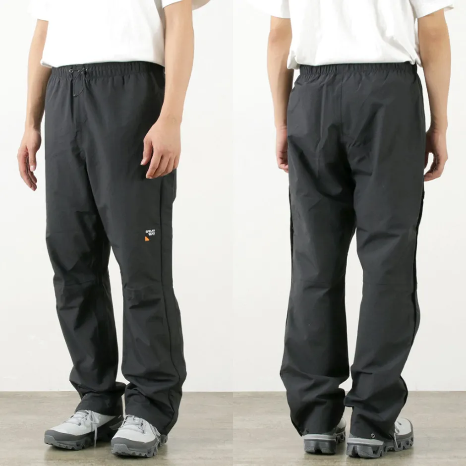 Trousers^SPRAY WAY / Walking M Rain Pants black