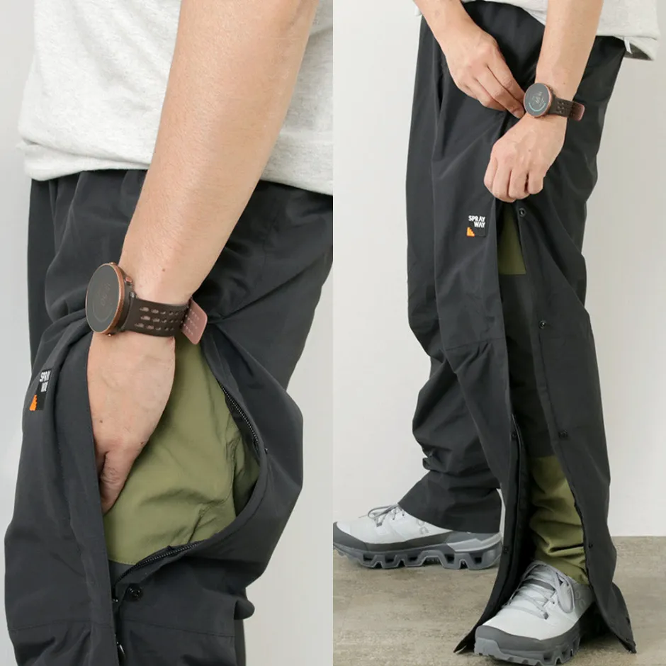 Trousers^SPRAY WAY / Walking M Rain Pants black
