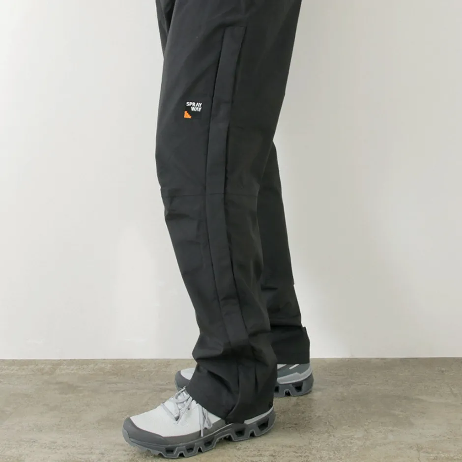 Trousers^SPRAY WAY / Walking M Rain Pants black