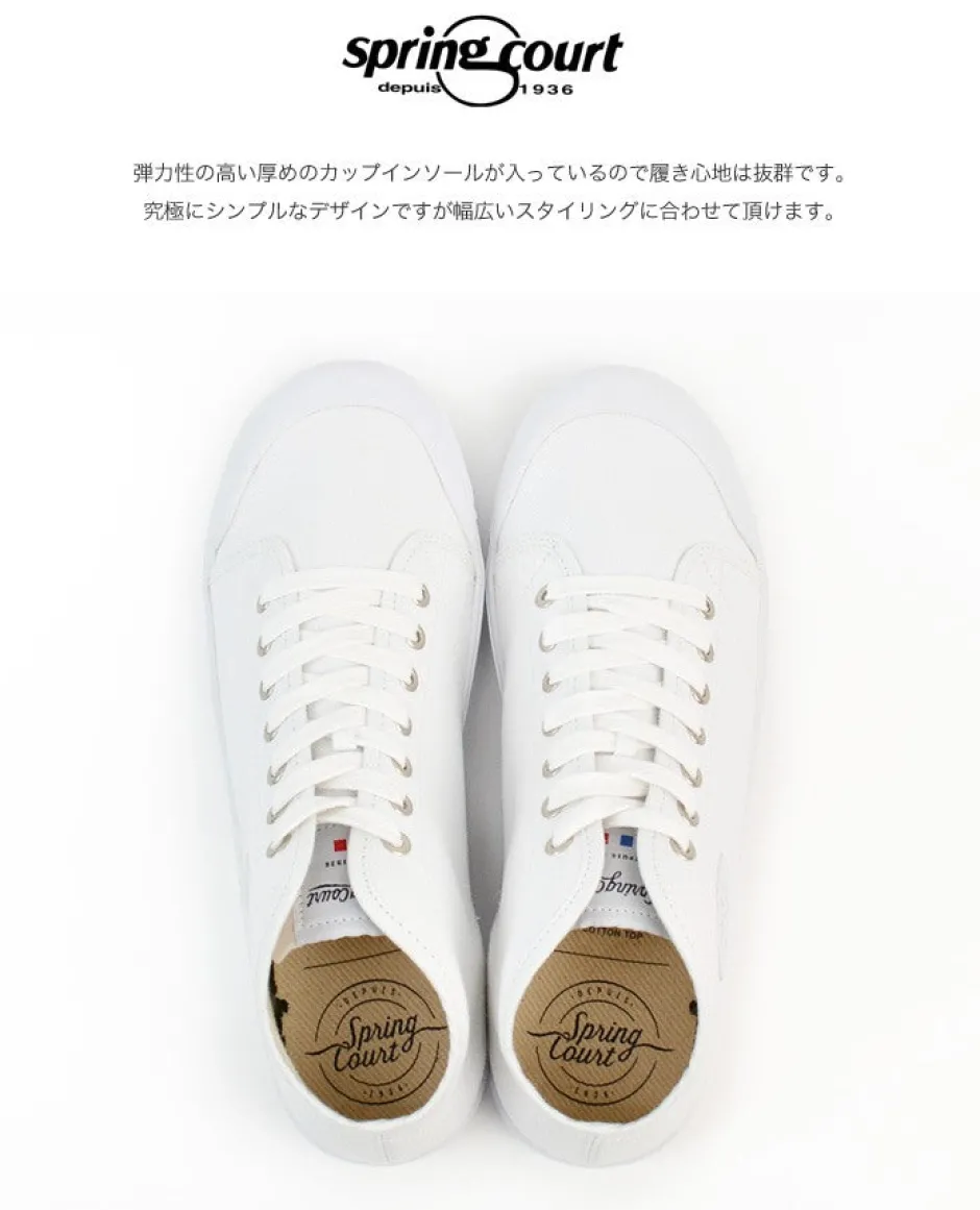 Sneakers^SPRING COURT / B2 Mid Cut Canvas Sneakers