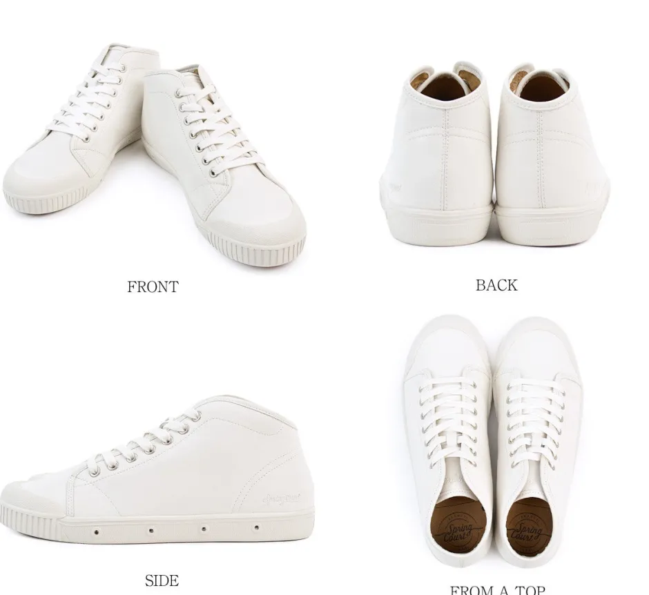 Sneakers^SPRING COURT / B2 Mid Cut Leather Sneakers