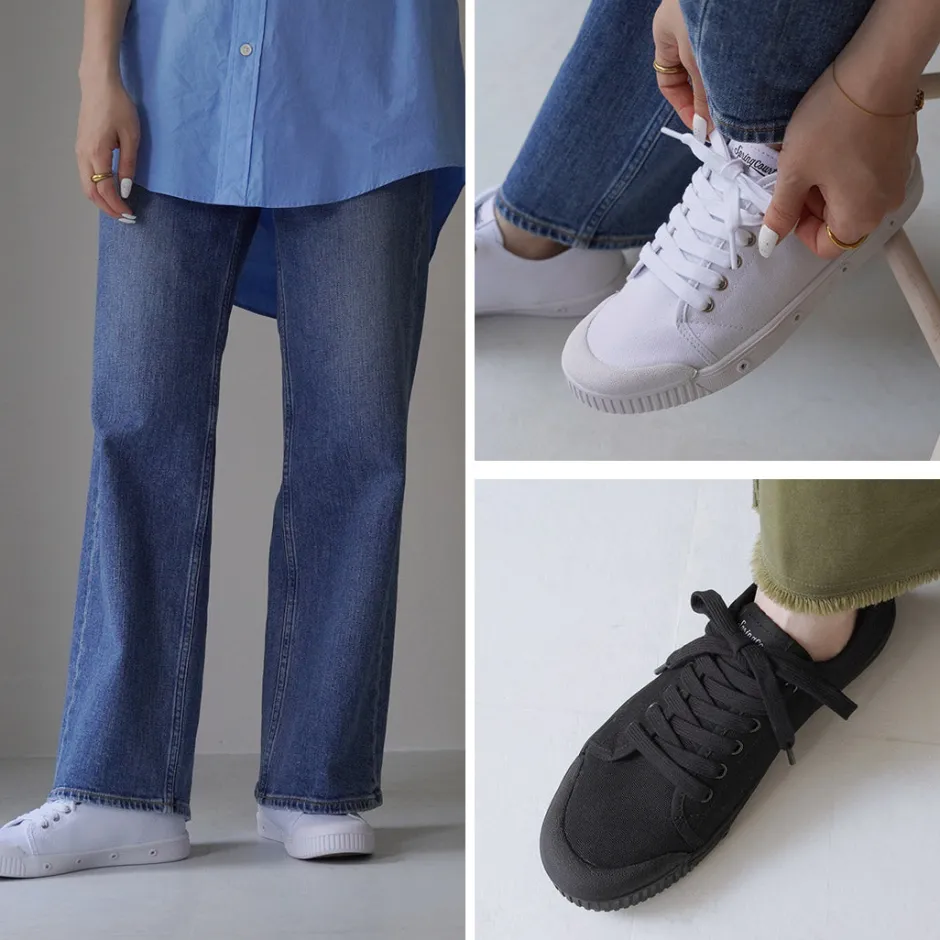 Sneakers^SPRING COURT / G2 Low Cut Canvas Sneakers