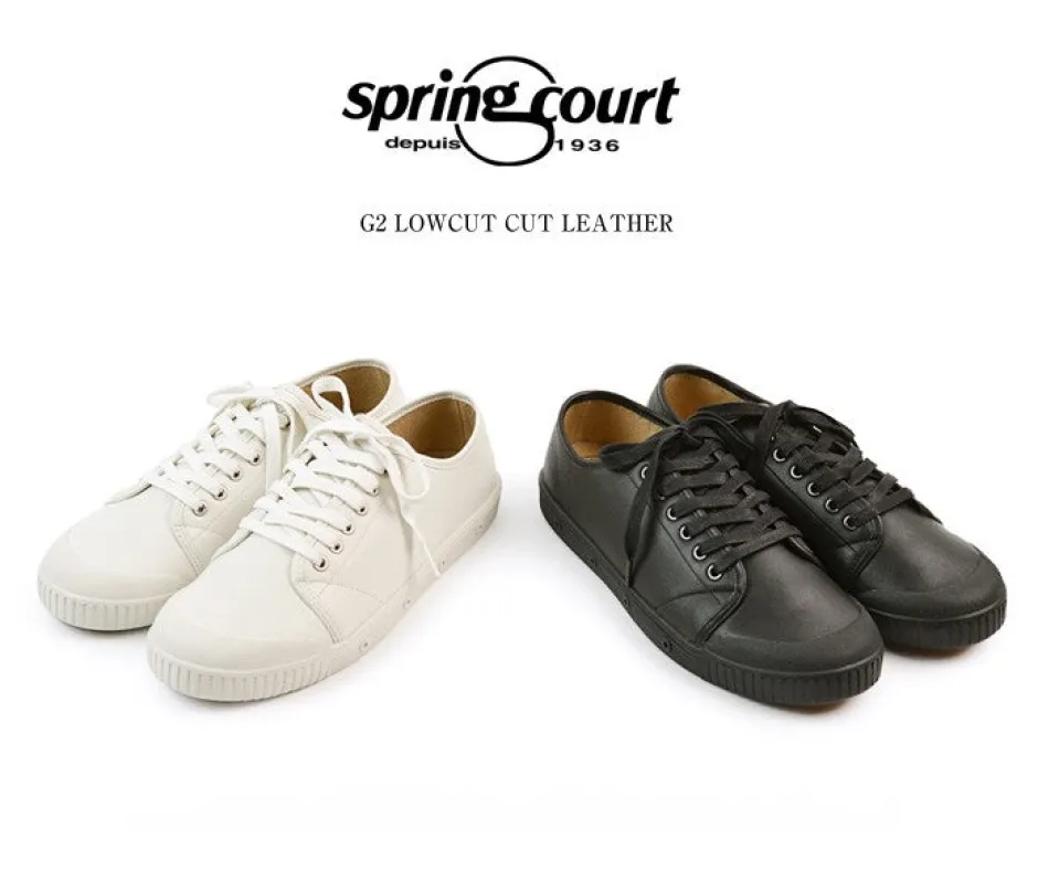 Sneakers^SPRING COURT / G2 Low Cut Leather Sneakers