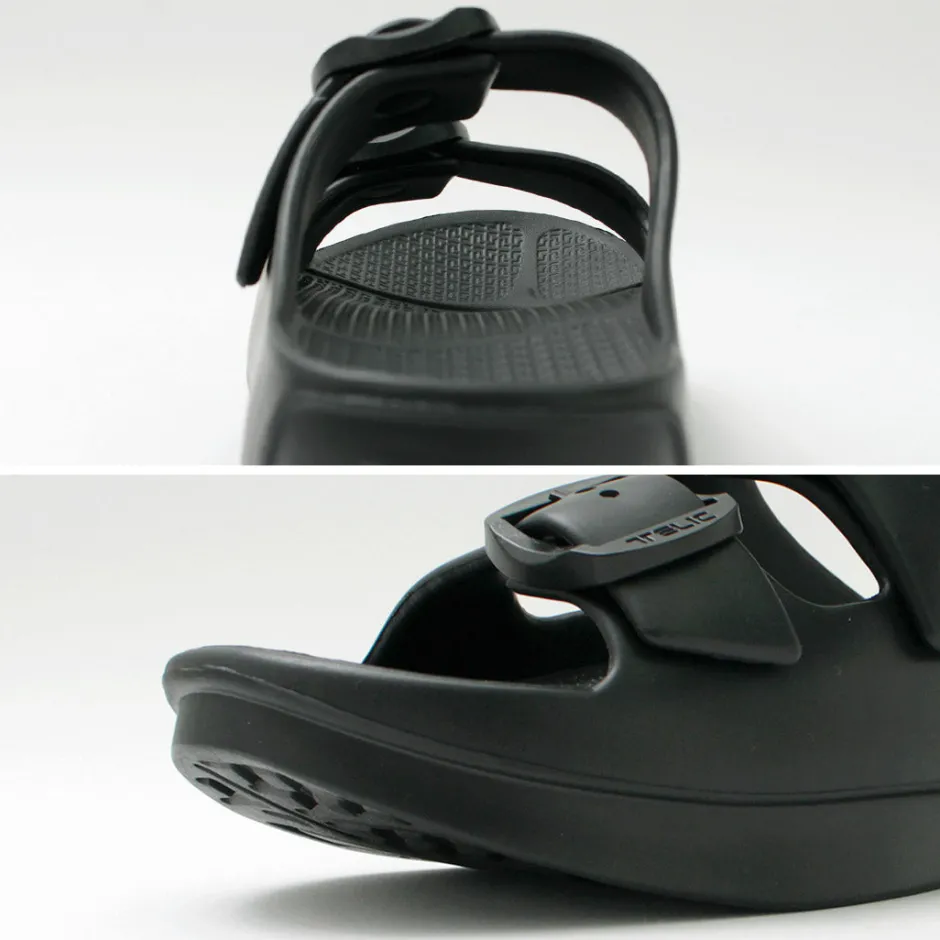 Sandals^TELIC / Double Buckle 2 Recovery W Buckle Sandal