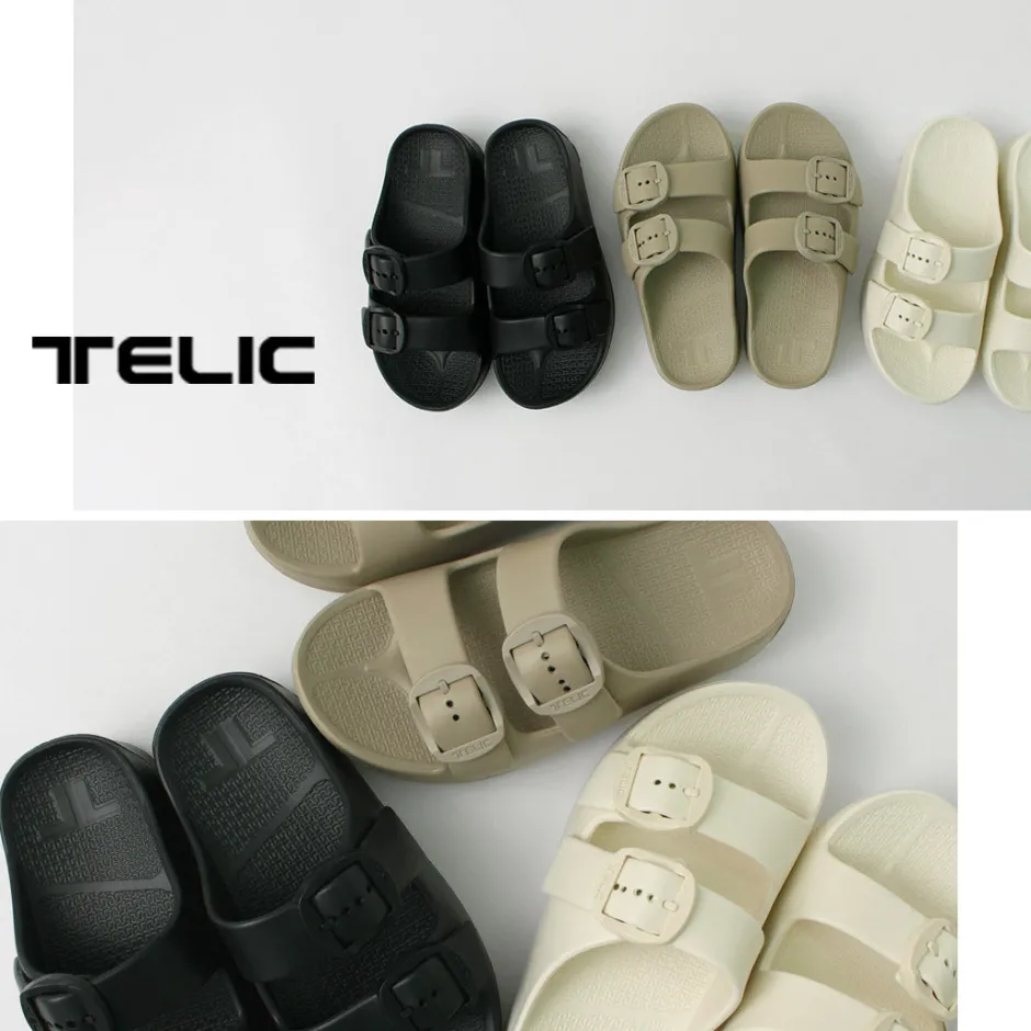 Sandals^TELIC / Double Buckle 2 Recovery W Buckle Sandal
