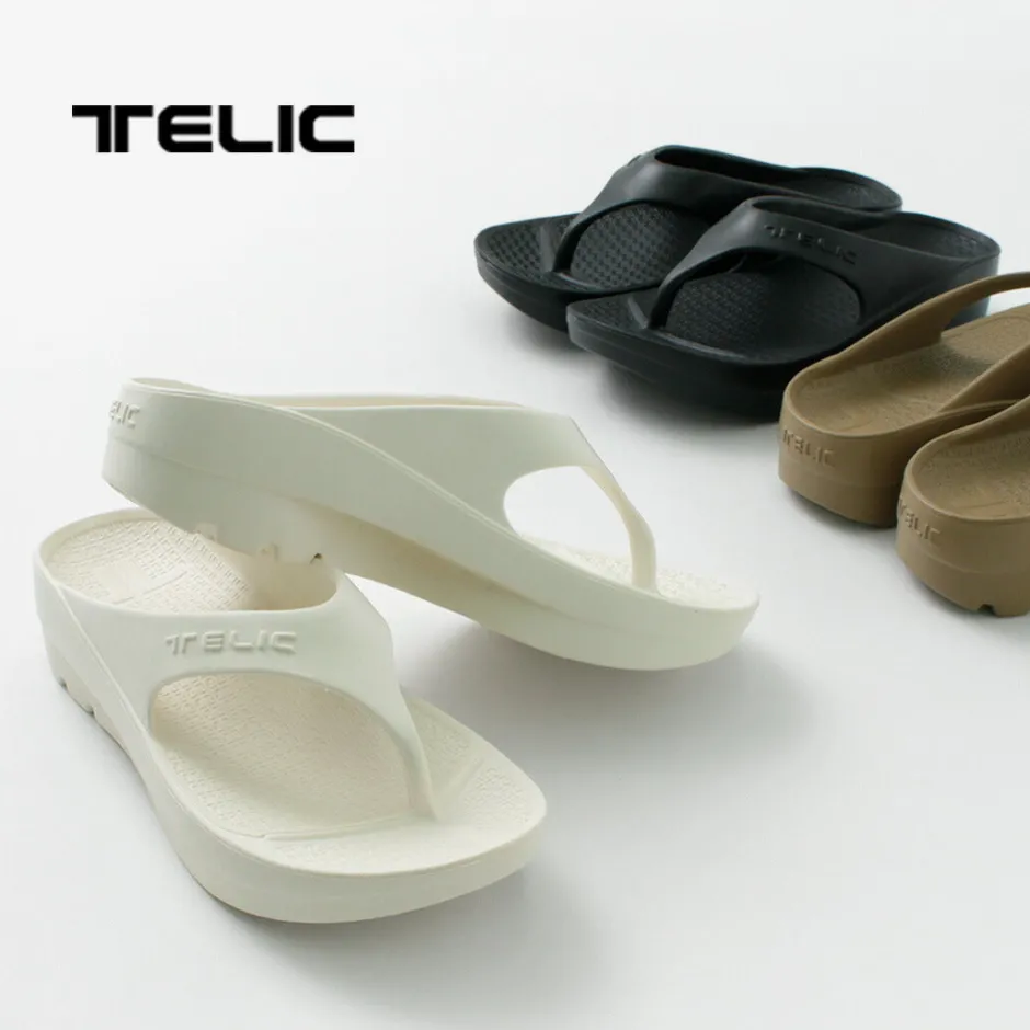 Sandals^TELIC / Double Flip Flop Recovery Platform Sandals