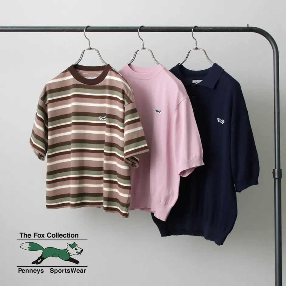T-Shirts^THE FOX / Fox Knit polo shirt