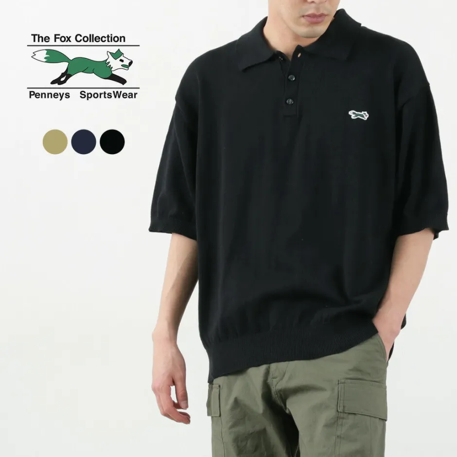 T-Shirts^THE FOX / Fox Knit polo shirt