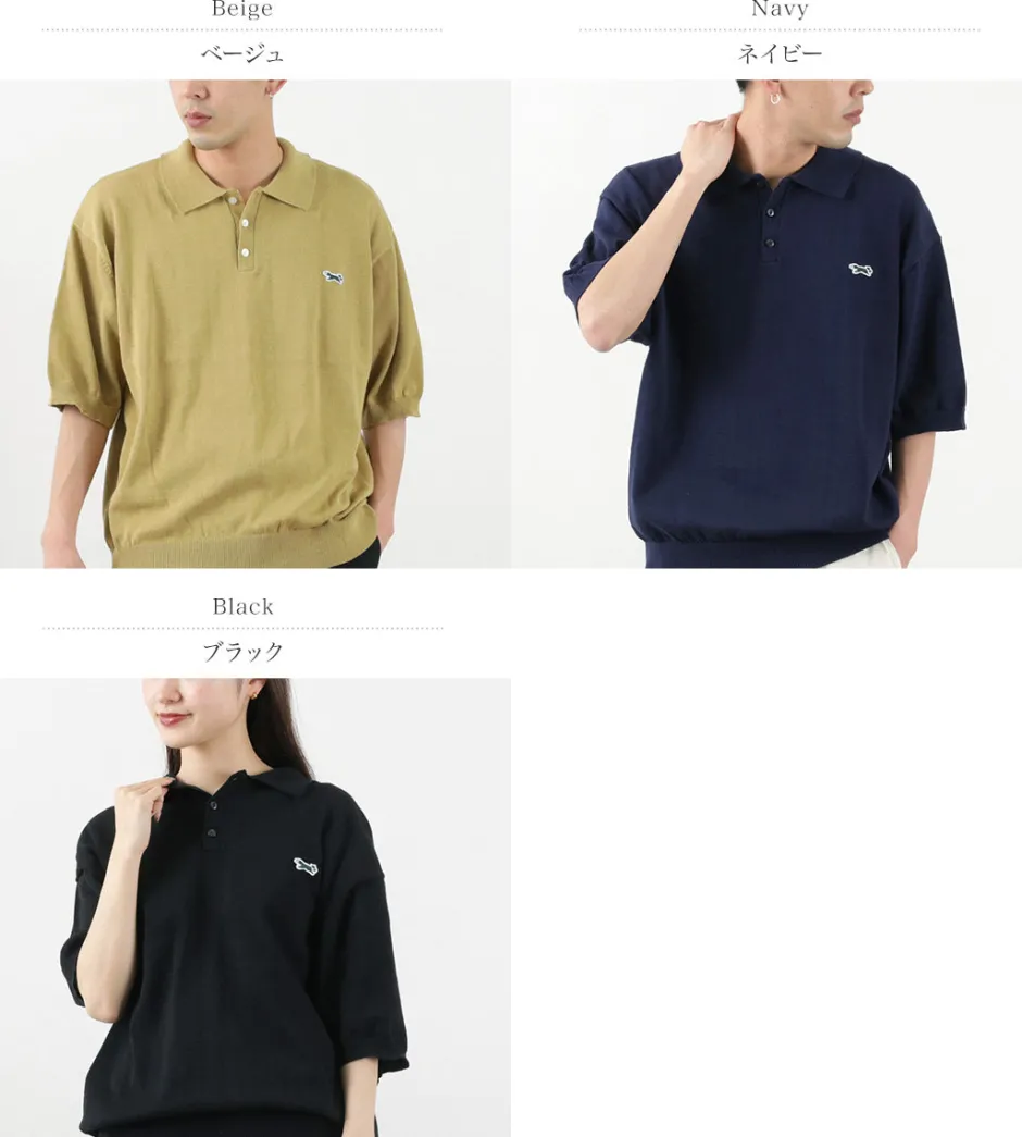 T-Shirts^THE FOX / Fox Knit polo shirt
