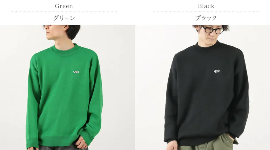 Knits^THE FOX / High Neck Pullover