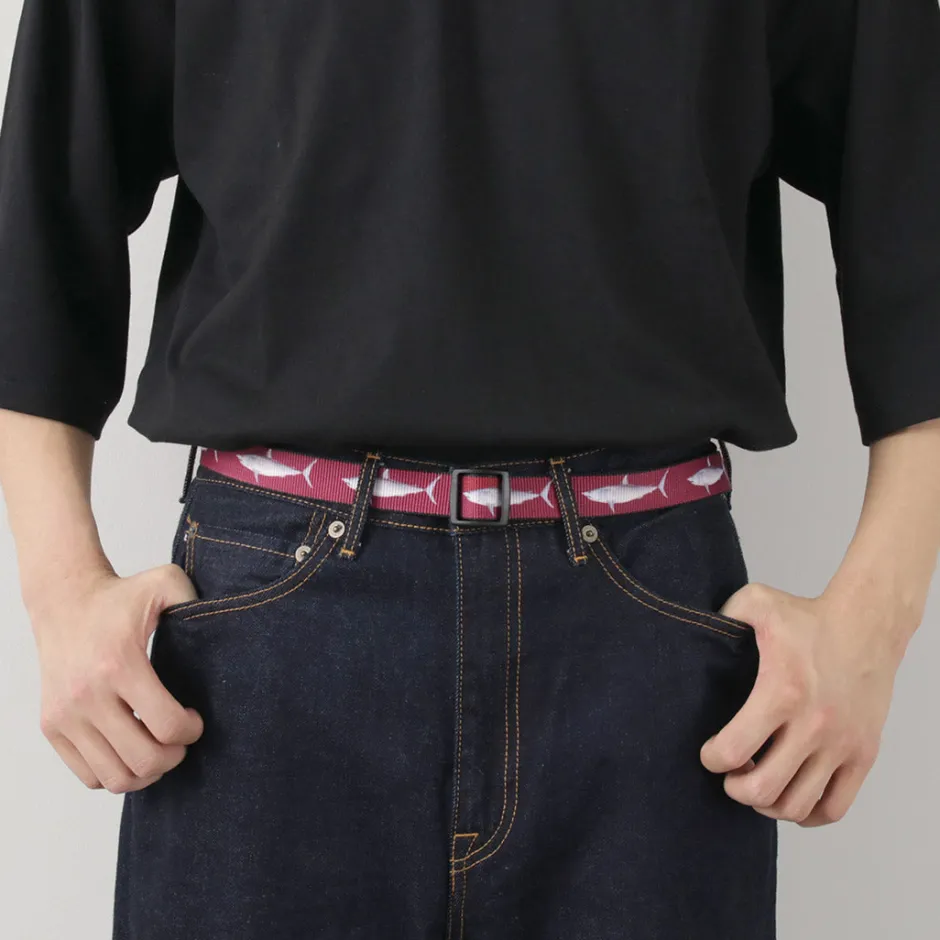Belts^THOMAS BATES / Printed Slider Belt