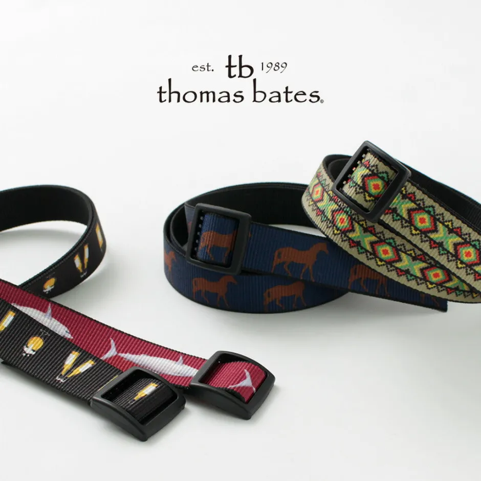 Belts^THOMAS BATES / Printed Slider Belt