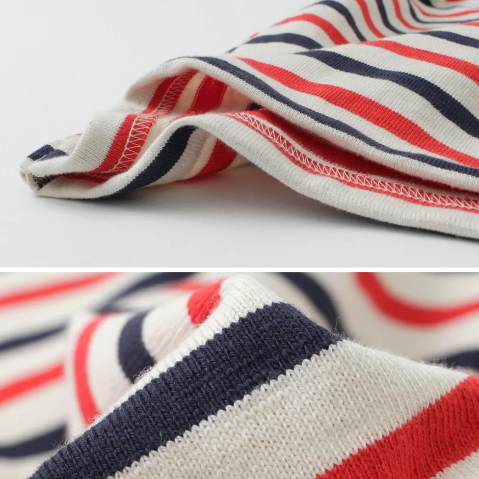 T-Shirts^TIEASY / HDCS Boatneck Striped Basque Shirt natural