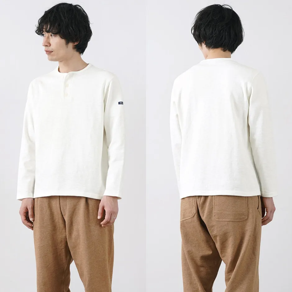 T-Shirts^TIEASY / HDCS Henry neck long sleeve T-shirt