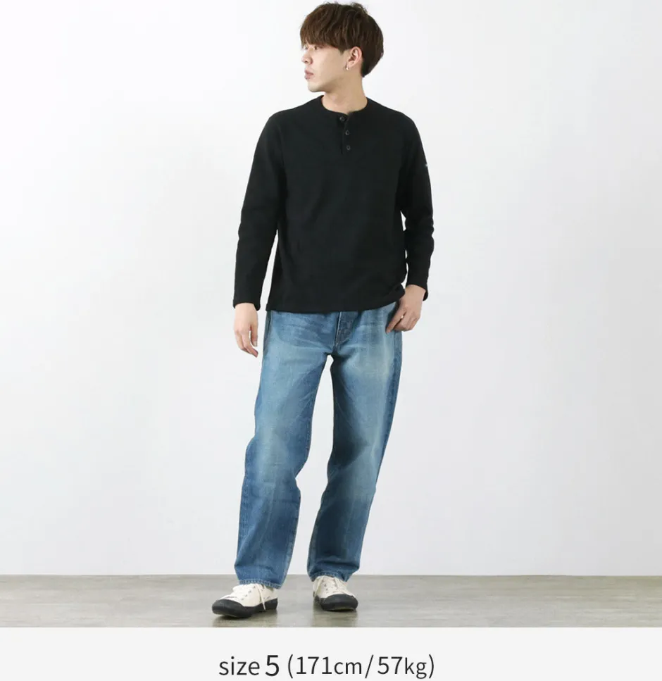 T-Shirts^TIEASY / HDCS Henry neck long sleeve T-shirt