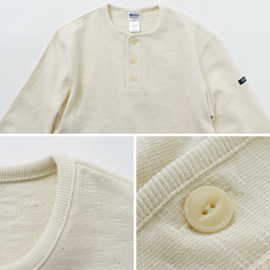 T-Shirts^TIEASY / HDCS Henry neck long sleeve T-shirt