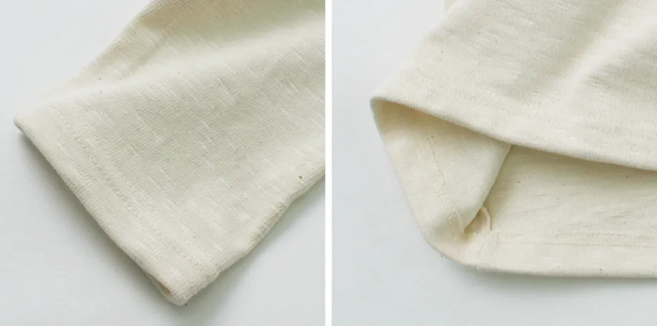 T-Shirts^TIEASY / HDCS Henry neck long sleeve T-shirt