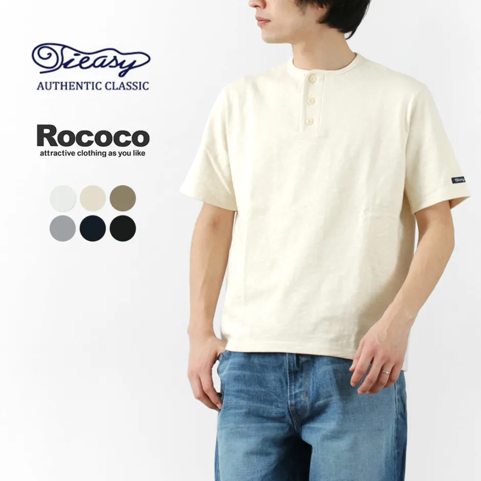 T-Shirts^TIEASY / HDCS Henry Neck Short Sleeve T-Shirt