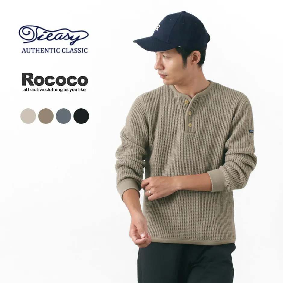 T-Shirts^TIEASY / Super Thermal Henry Neck T-Shirt