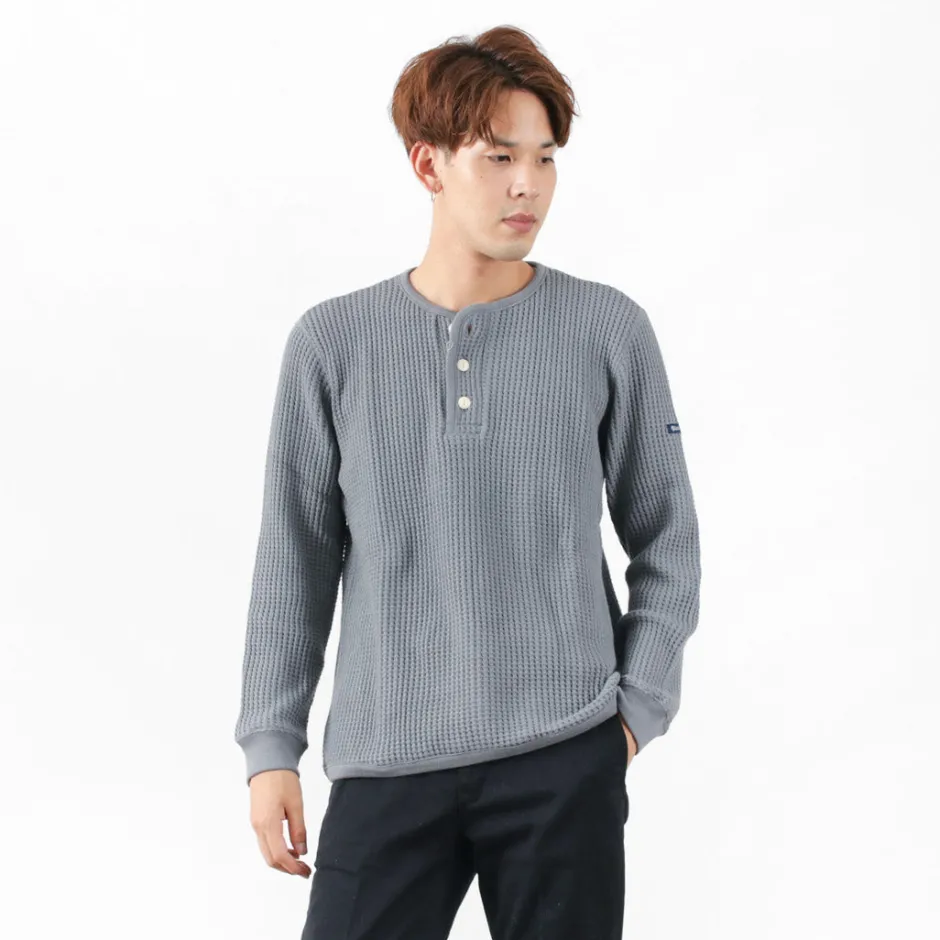 T-Shirts^TIEASY / Super Thermal Henry Neck T-Shirt