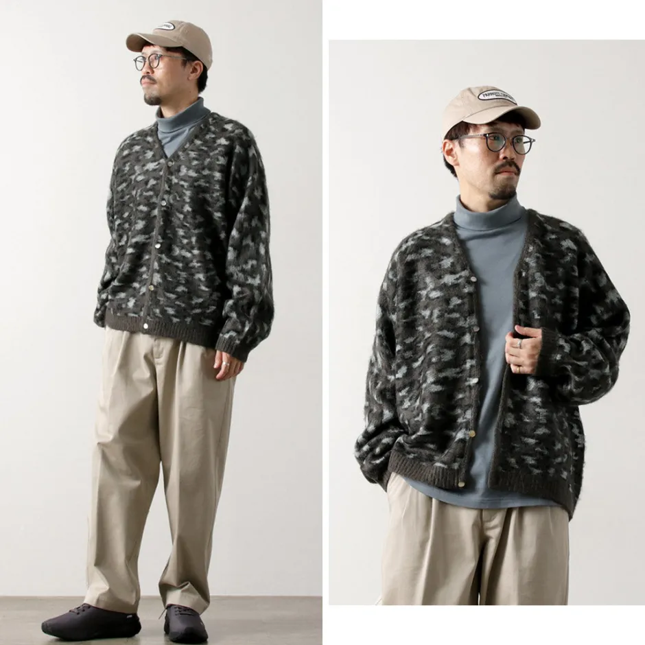 Cardigans^TOWN CRAFT / Shaggy Raglan Cardigan