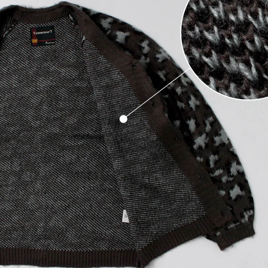Cardigans^TOWN CRAFT / Shaggy Raglan Cardigan