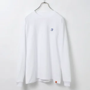 T-Shirts^UNIVERSAL OVERALL / Postman Logo Long Sleeve Tee white
