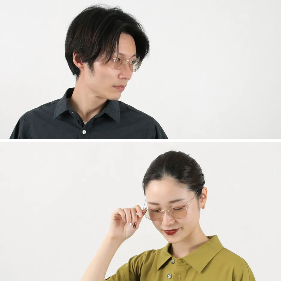Other Goods^VERYNERD / Cyan Metal Frame Boston Matte Gold