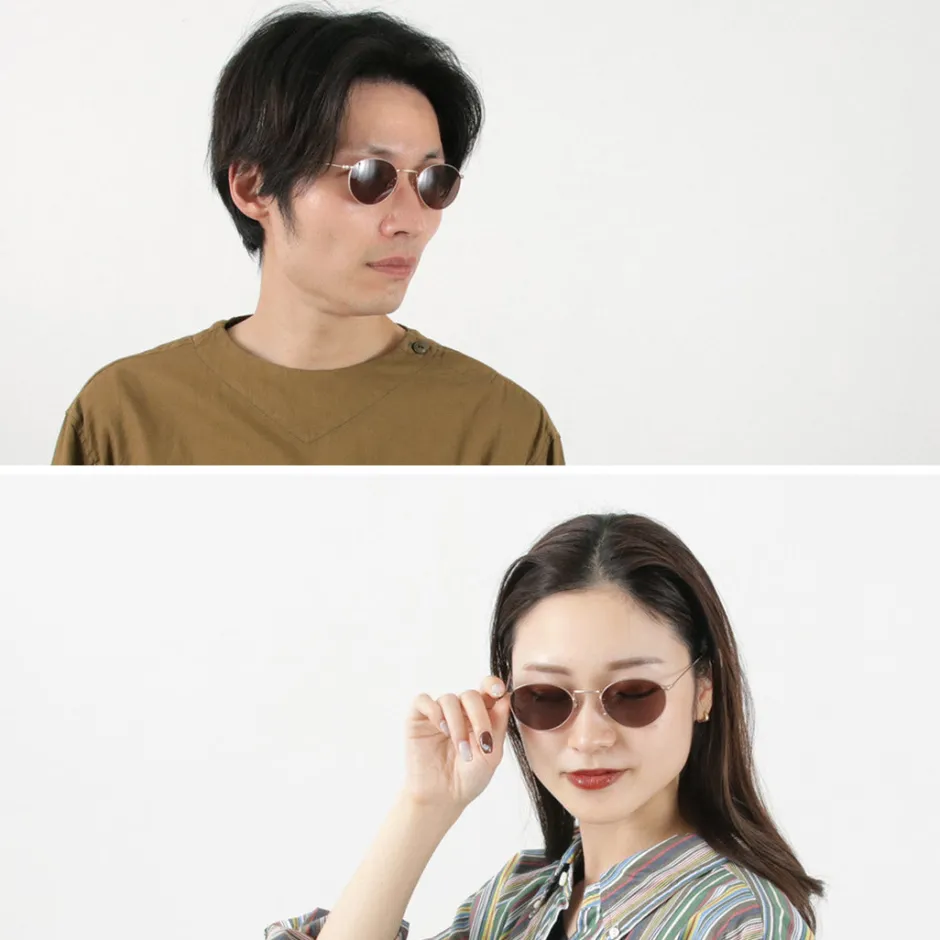 Other Goods^VERYNERD / Cyan Metal Frame Boston Matte Gold
