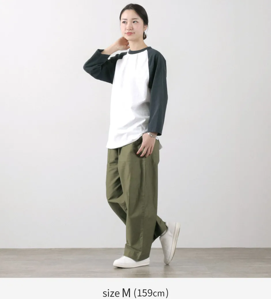 T-Shirts^WALLA WALLA SPORT / 7/10 Sleeve 2 Tone Baseball T-Shirt
