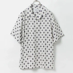 Shirts^WAX LONDON / Didcot Short Sleeve Shirt Ditsy Tile