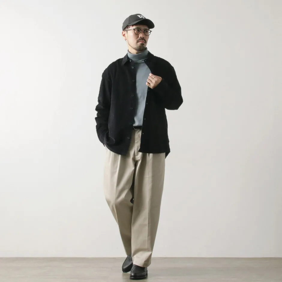Shirts^WAX LONDON / sherry-shirt seersucker cord
